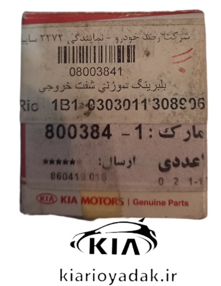خرید بلبرینگ سوزنی شفت ریو اصلی کیاموتورز جنیون پارت از کیاریویدک