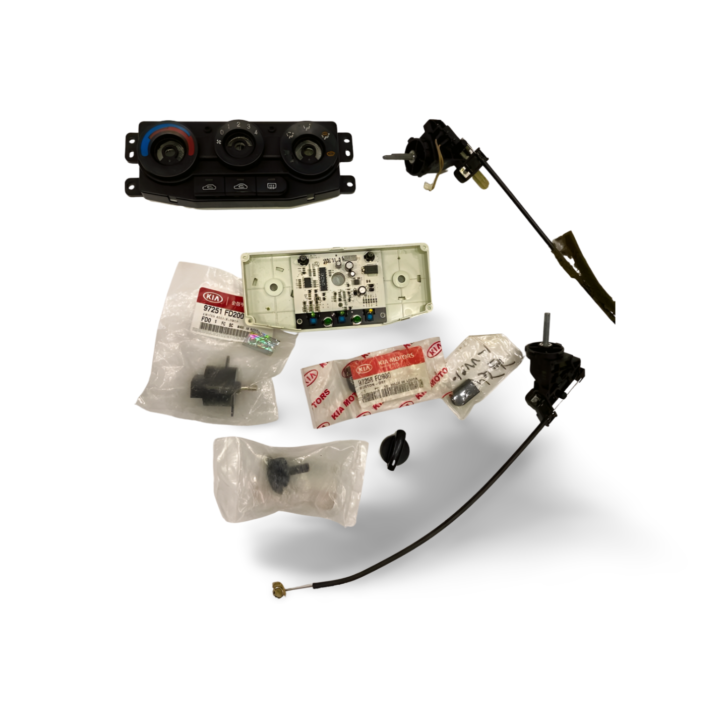 پنل بخاری و کولر ریو اصلی کیاموتورز