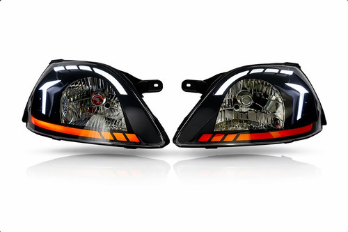 راغ جلو اسپرت کیا ریو جفت چپ و راست نمای روبهرو روی پسزمینه سفید